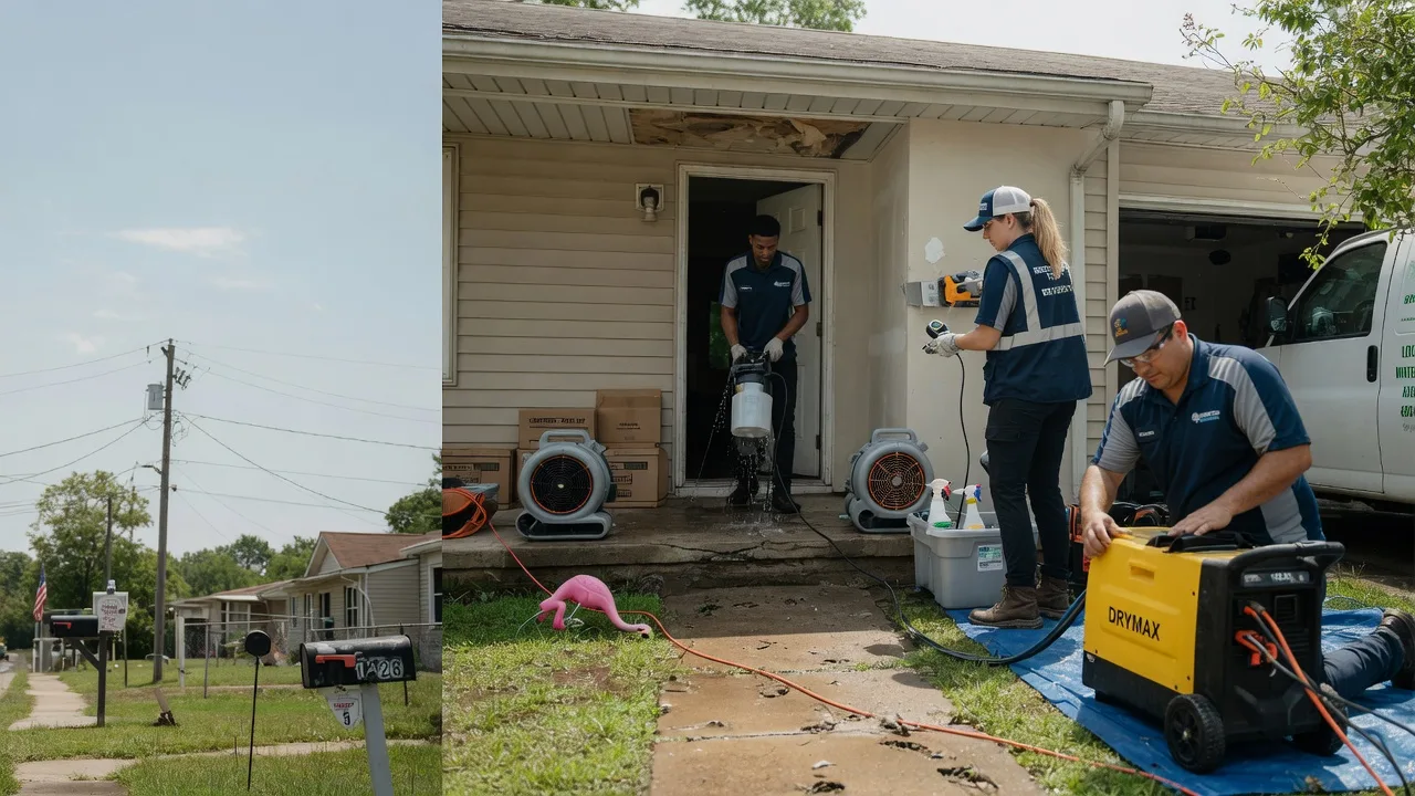 Storm Damage Water Removal in Sulphur Bluff, TX near me